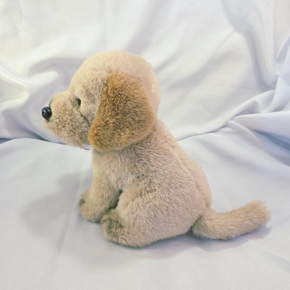Toys R Us Golden Retriever Dog Plush Stuffed Toy Vintage Realistic 9 Inch 1993 - Picture 3 of 9